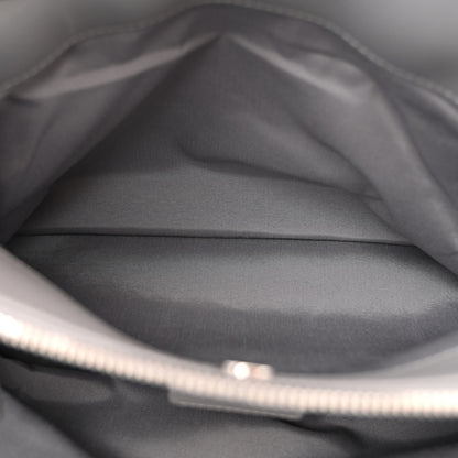 Christian Dior CHRISTIAN DIOR Lambskin Cannage Small Dior Soft Zipped Shopping Tote Grey 6 of 14