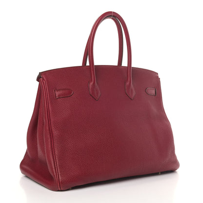 Hermes Togo Birkin 35 Rubis 2 of 14