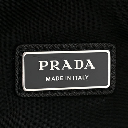 Prada Re-Nylon Saffiano Convertible Belt Bag Black 10 of 17