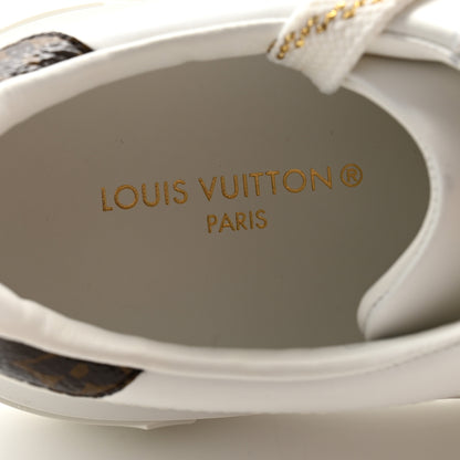 Louis Vuitton Monogram Time Out Sneakers 38 Gold 6 of 8