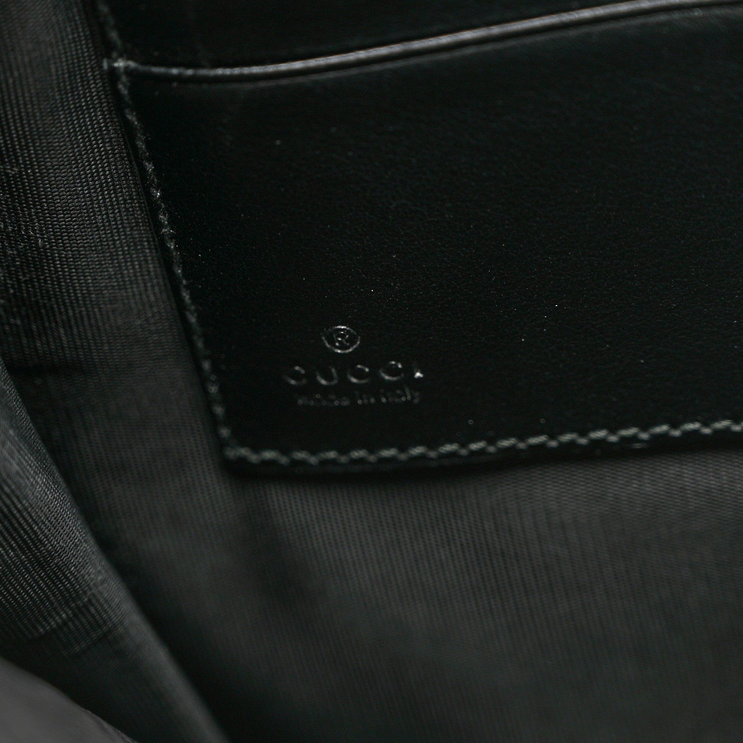 Gucci Calfskin Clutch Black 5 of 6