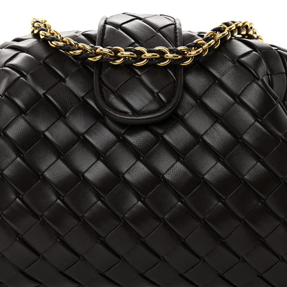 Bottega Veneta Nappa Intrecciato Teen The Lauren 1980 Clutch With Chain Fondant 7 of 9