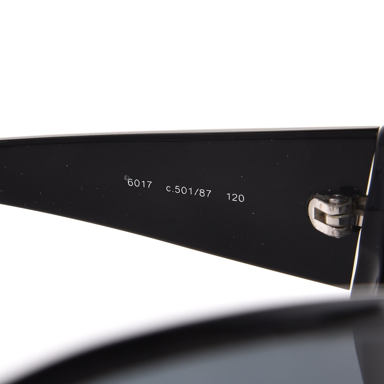 Chanel Logo Sunglasses 6017 Black 6 of 7