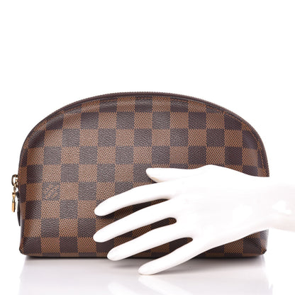 Louis Vuitton Damier Ebene Cosmetic Pouch GM 2 of 12