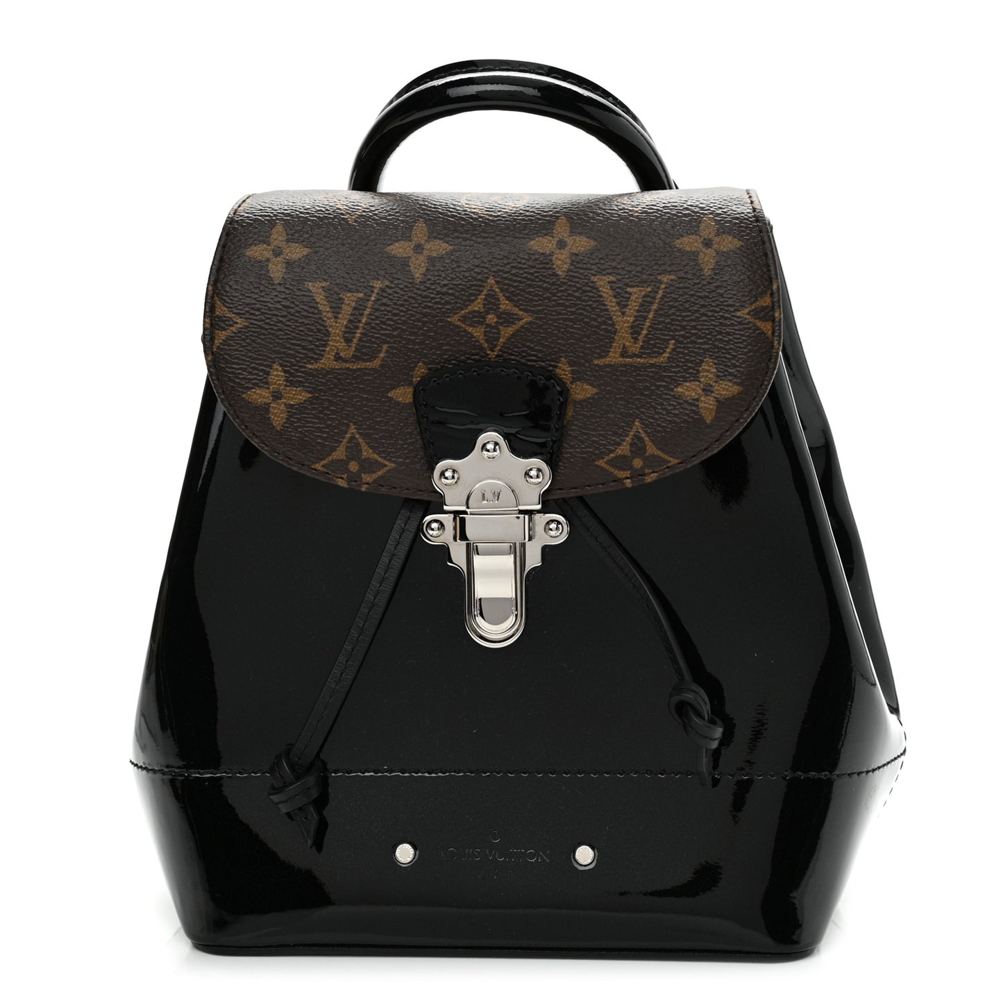 Patent Monogram Hot Springs Backpack Black