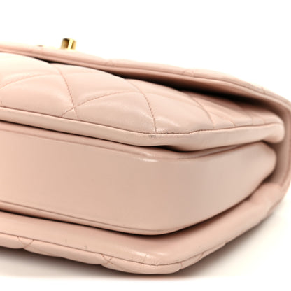 Chanel Lambskin Quilted Small Trendy CC Flap Dual Handle Bag Light Pink 13 of 15