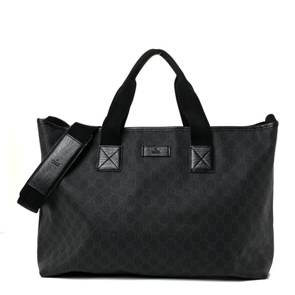 Gucci GG Plus Monogram Travel Bag Black 1 of 22