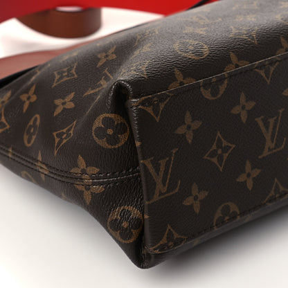 Louis Vuitton Monogram Tuileries Besace Caramel Rouge 9 of 10