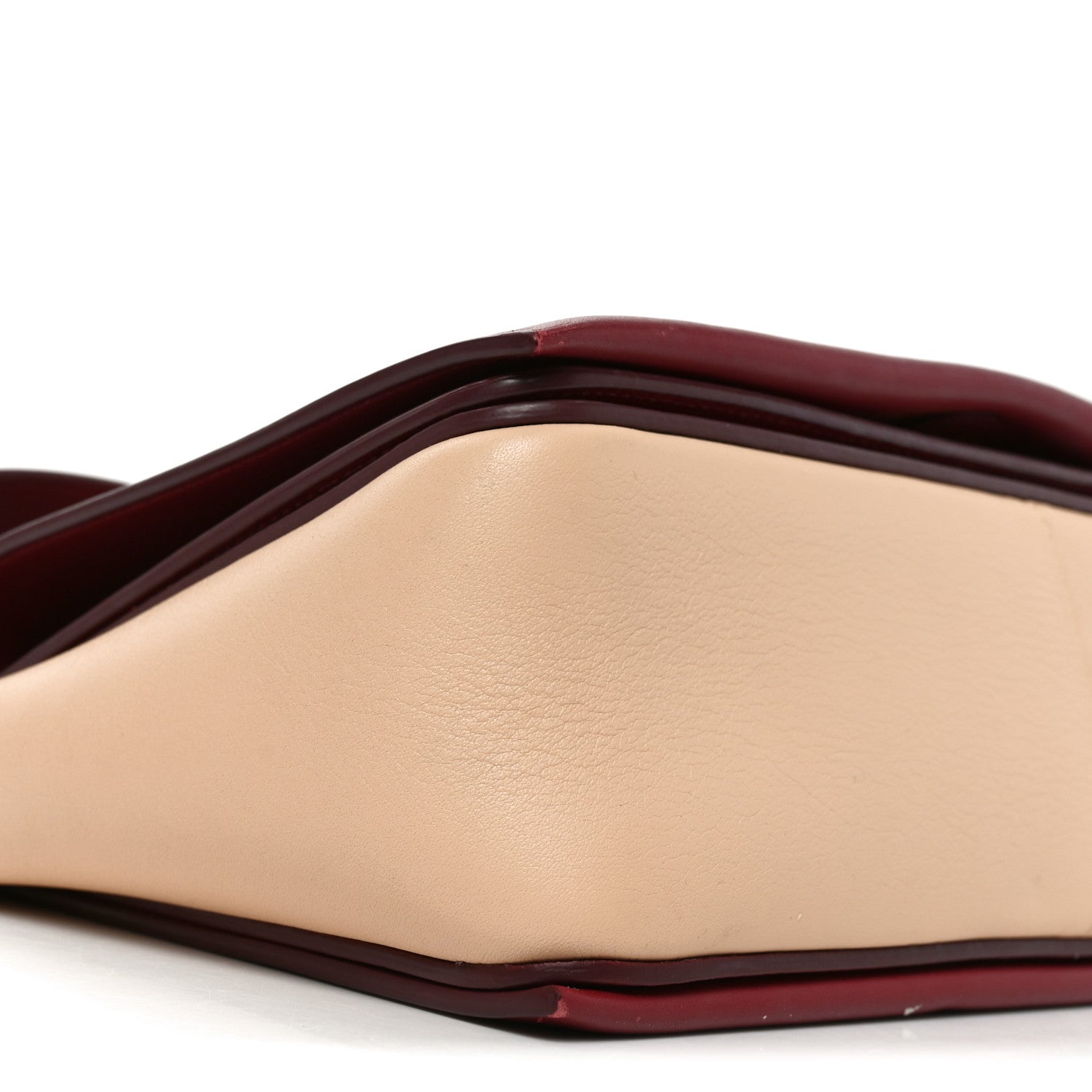 Celine Shiny Smooth Calfskin Medium Frame Shoulder Bag Ruby Nude 8 of 9