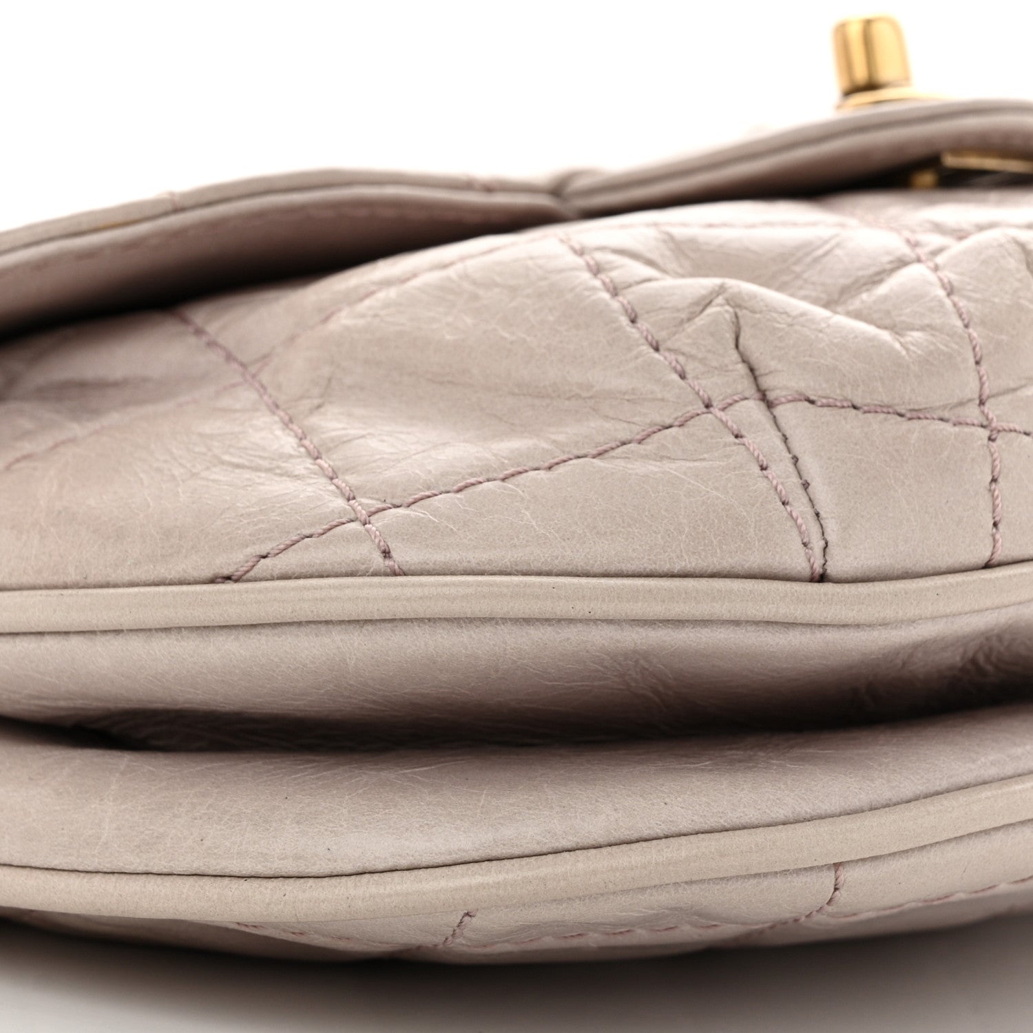 Chanel Glazed Calfskin Quilted Medium Bubble CC Flap Light Pink 9 of 10