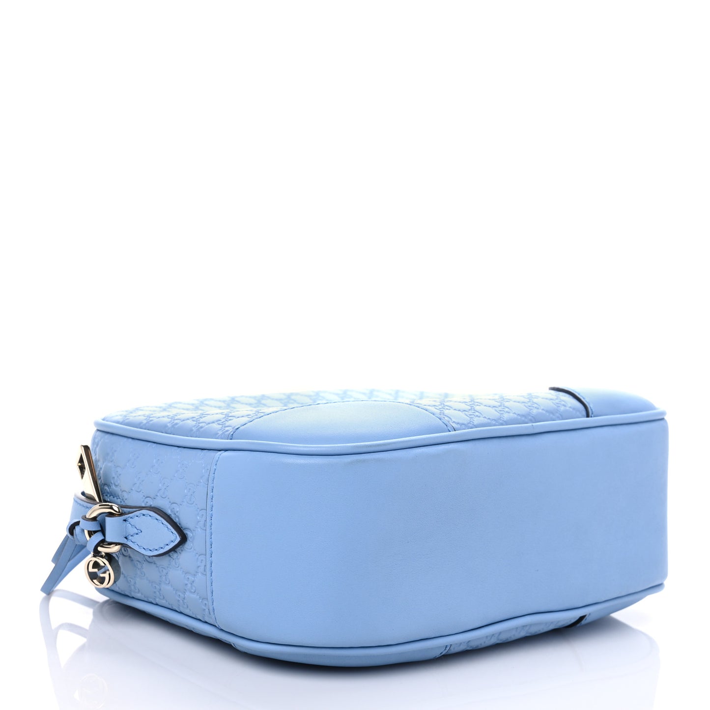 Microguccissima Mini Bree Messenger Bag Mineral Blue