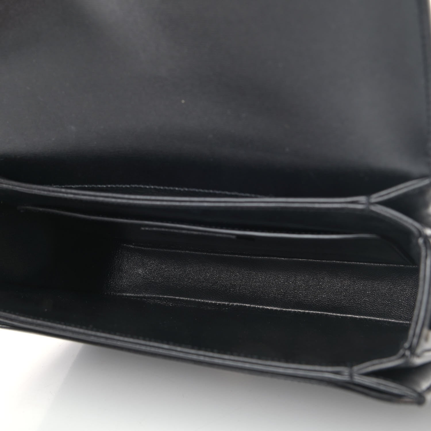 Saint Laurent Calfskin Medium Le 61 Shoulder Bag Black 4 of 4