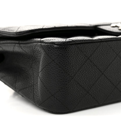 Chanel Caviar Quilted Medium Double Flap Black 9 of 11
