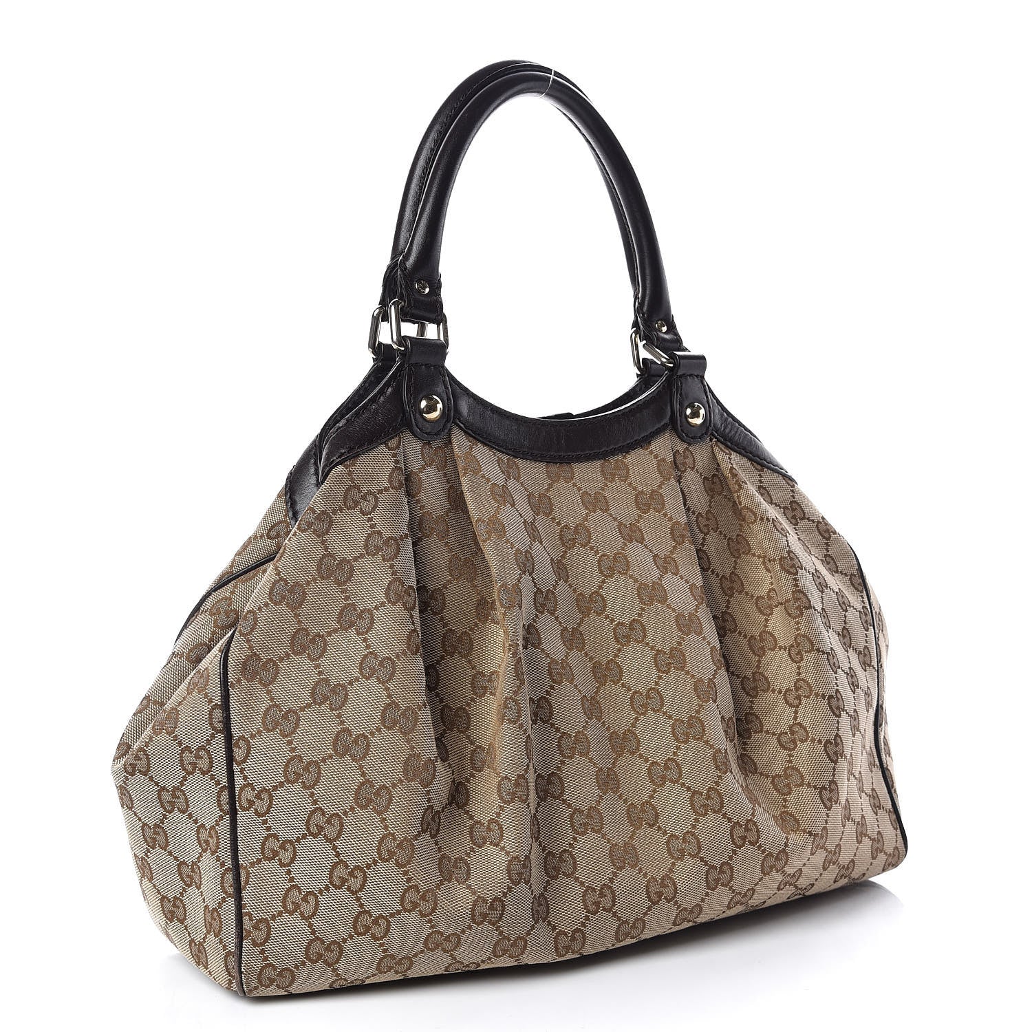 Gucci Monogram Medium Sukey Tote Dark Brown 3 of 23