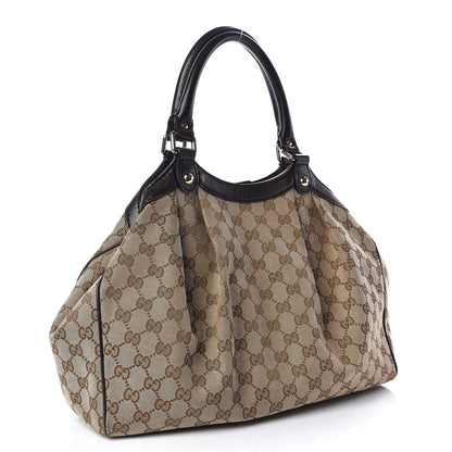 Gucci Monogram Medium Sukey Tote Dark Brown 3 of 23