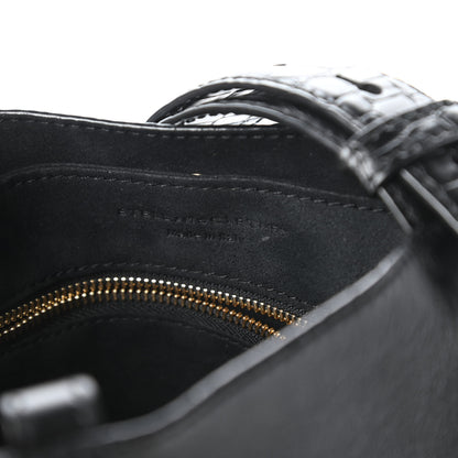 Stella McCartney Alter Nappa Medium Ring Bucket Bag Black 8 of 9