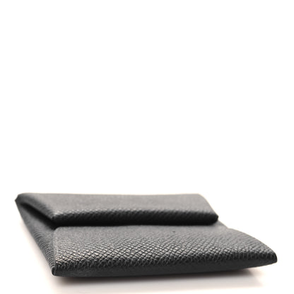 Hermes Epsom Bastia Coin Purse Black 4 of 7