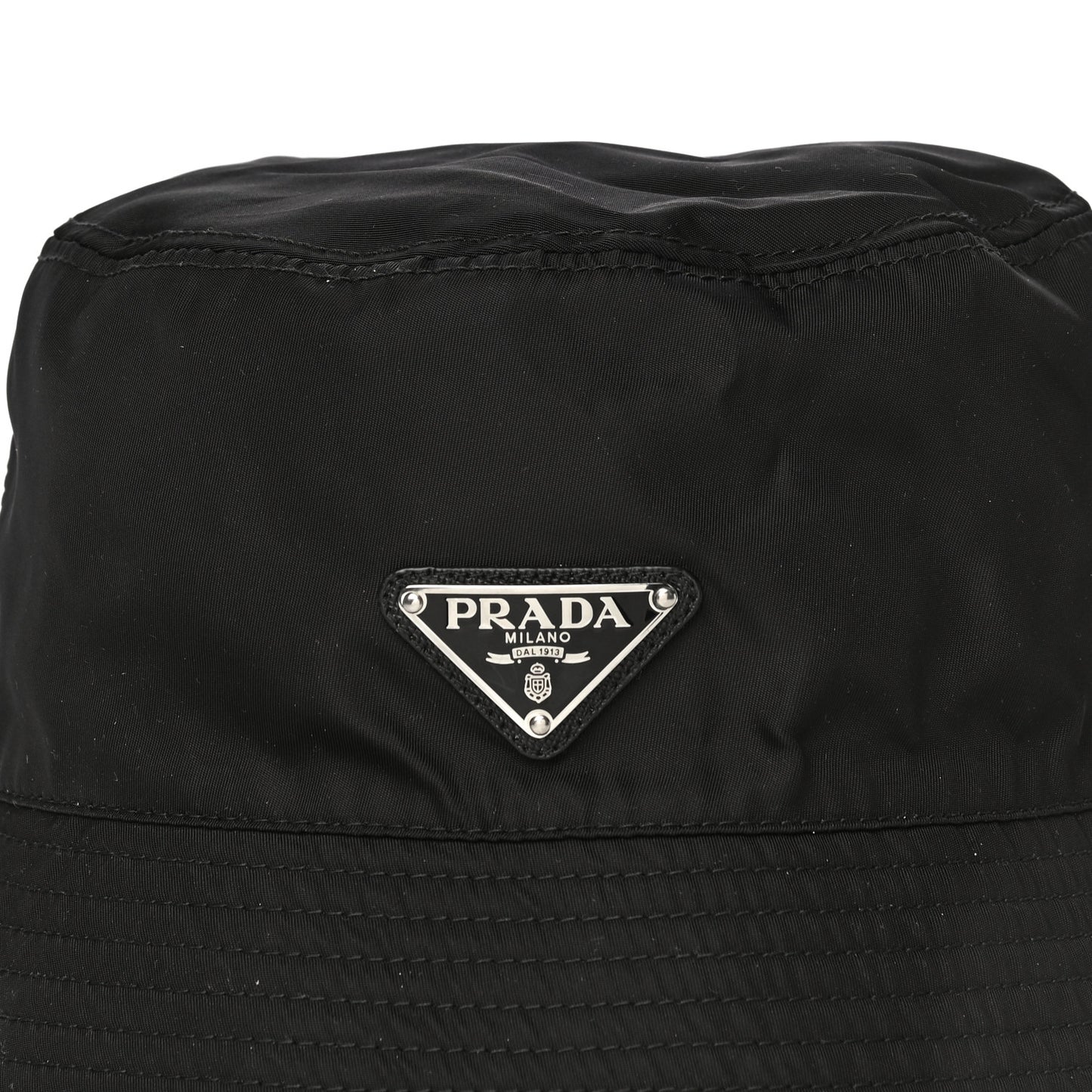 Nylon Bucket Hat M Black
