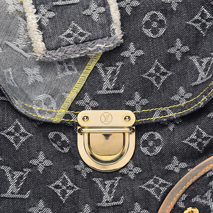 Louis Vuitton Denim Patchwork Bowly Black 13 of 13