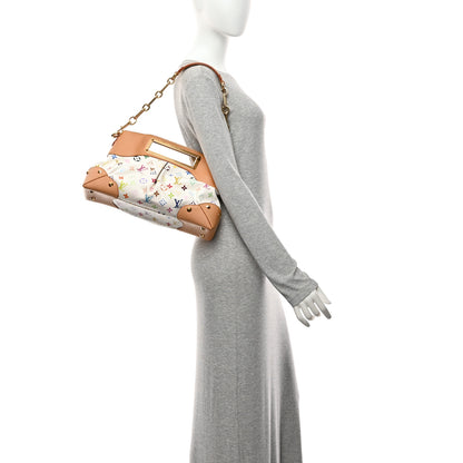 Louis Vuitton Monogram Multicolor Judy MM White 2 of 10