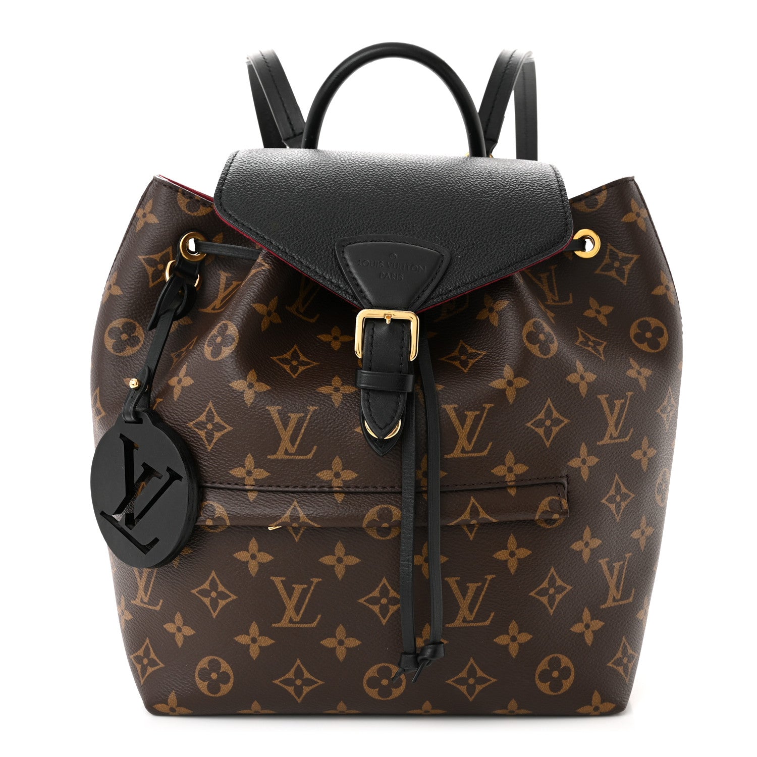 Louis Vuitton Monogram Montsouris PM Black 1 of 10
