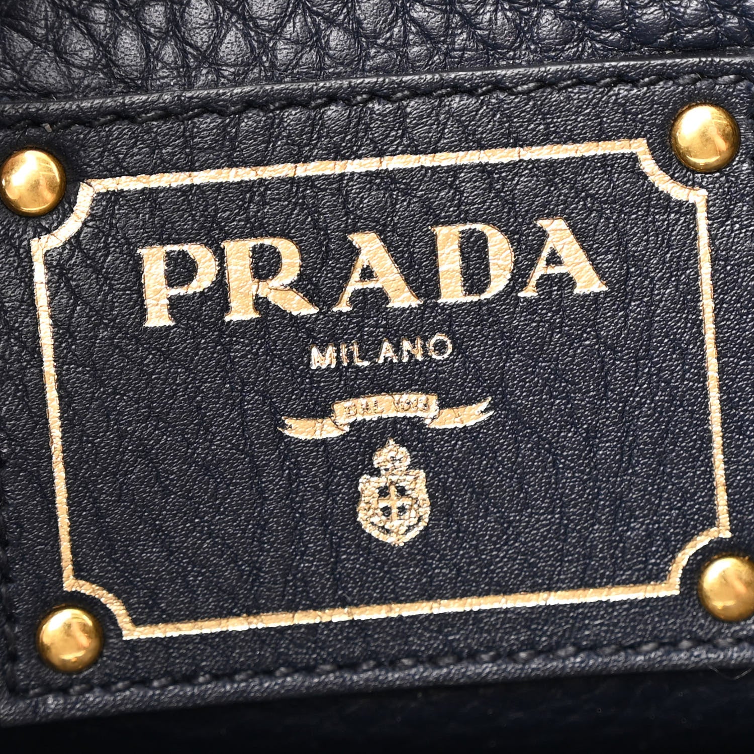 Prada Vitello Daino Side Zip Tote Bleu 6 of 13