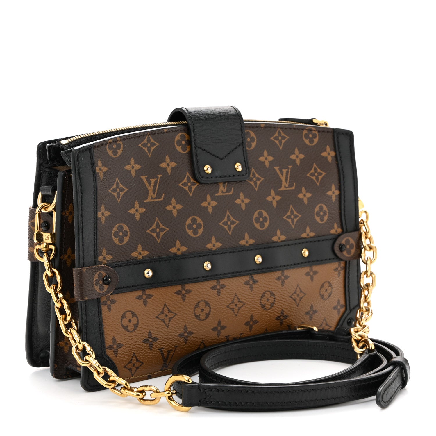 Louis Vuitton Reverse Monogram Trunk Clutch 3 of 9