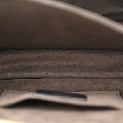 Fendi Vitello Marie Antoinette Print Scalloped Mix Studded Small Kan I Shoulder Bag Panna Multicolor 5 of 15