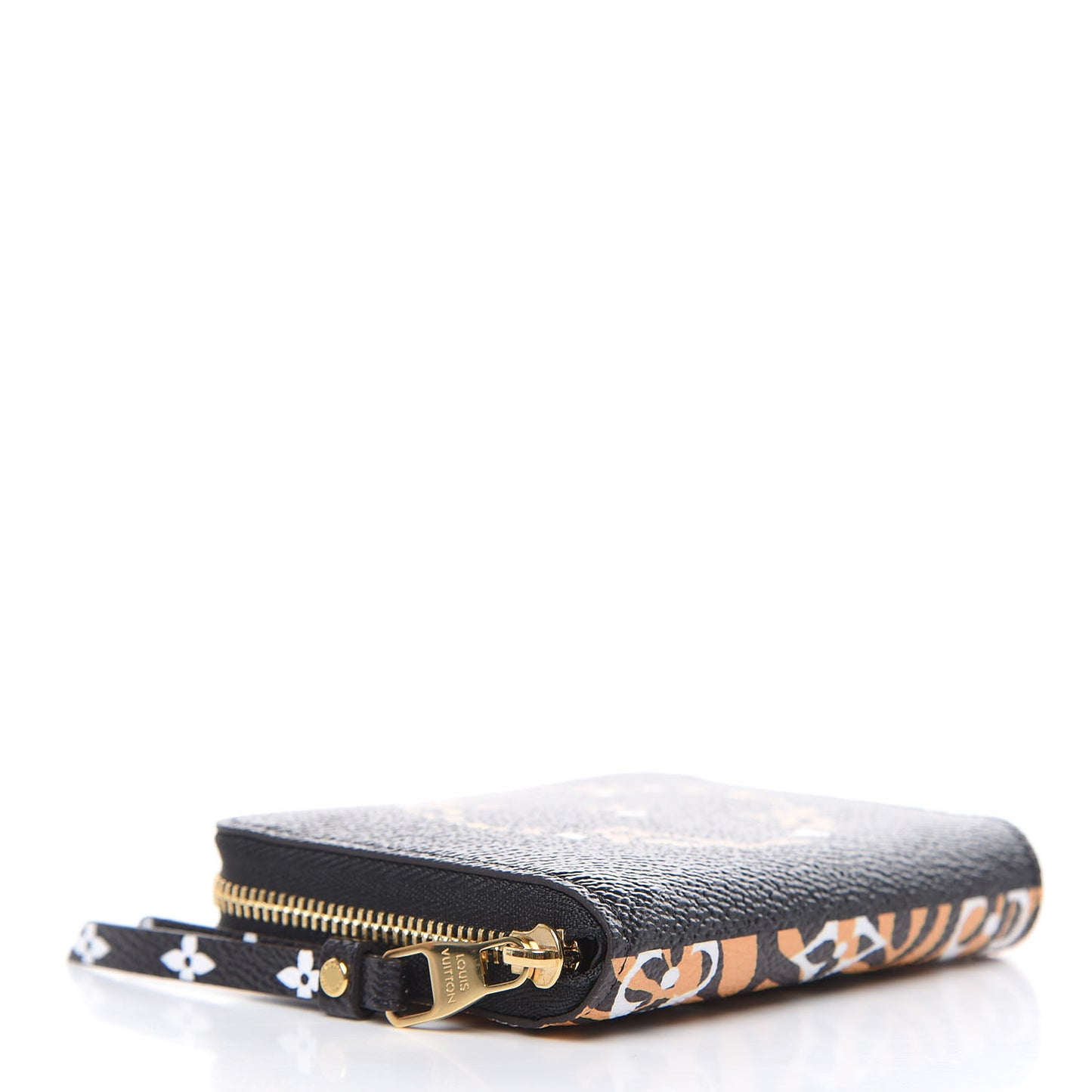 Monogram Giant Jungle Zippy Coin Purse Black