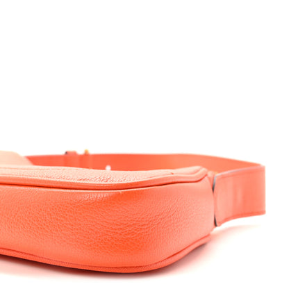 Gucci Goatskin Mini Aphrodite Shoulder Bag Orange 9 of 9