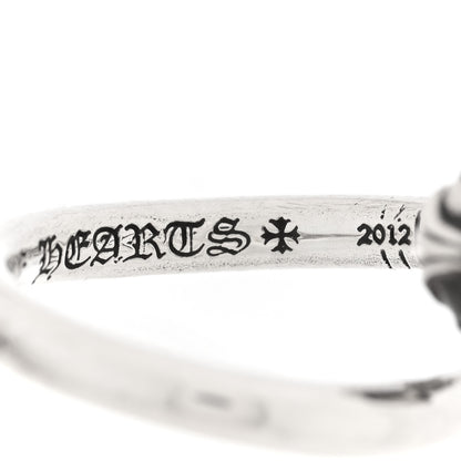 Chrome Hearts Sterling Silver Cross Ball Nail Ring 56 7.5 5 of 5