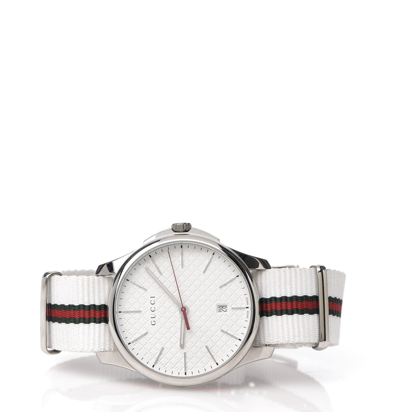 Stainless Steel Nylon 40mm G-Timeless Web Quartz Watch