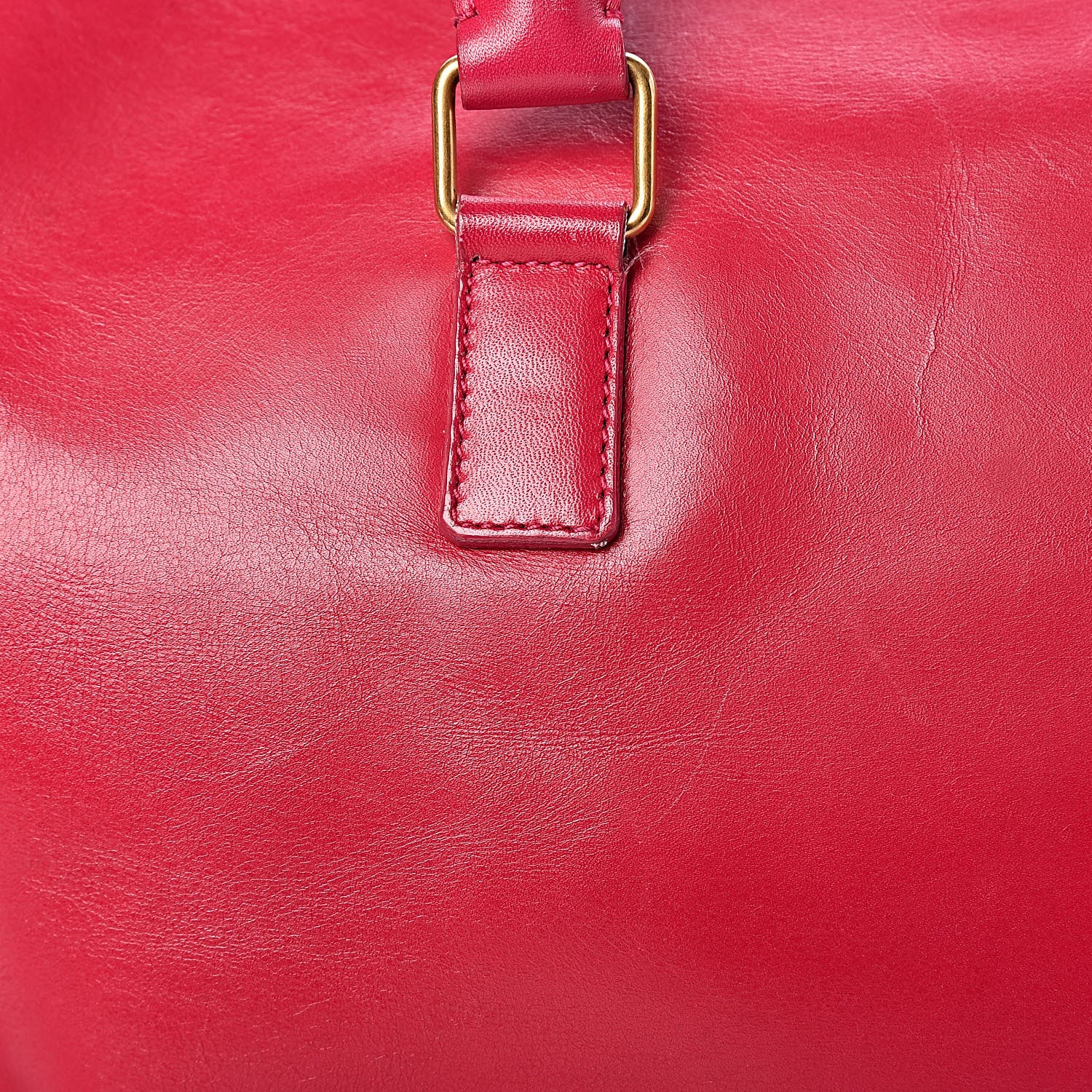 Saint Laurent Calfskin Classic Duffle 6 Fuchsia 20 of 31