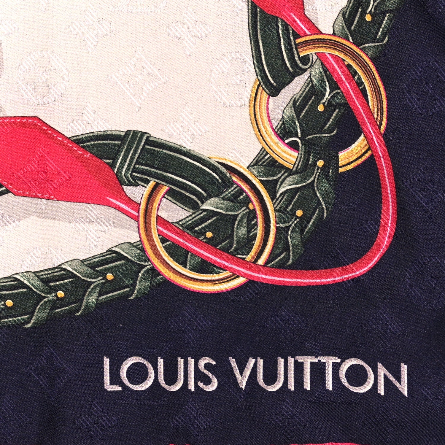 Louis Vuitton Cashmere Silk Handle Me Scarf Multicolor 2 of 4