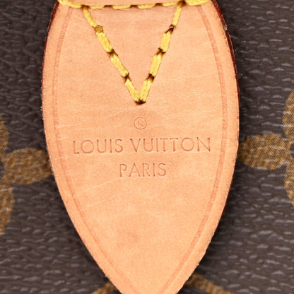 Louis Vuitton Monogram Speedy Bandouliere 20 Black 6 of 14