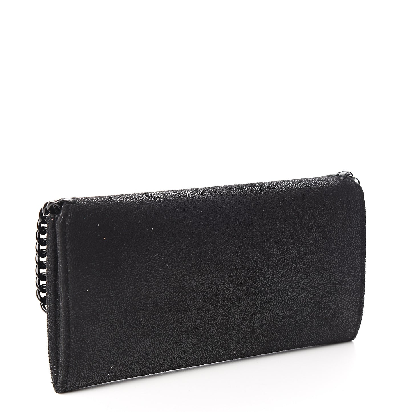 Shaggy Deer Falabella Flap Wallet Black