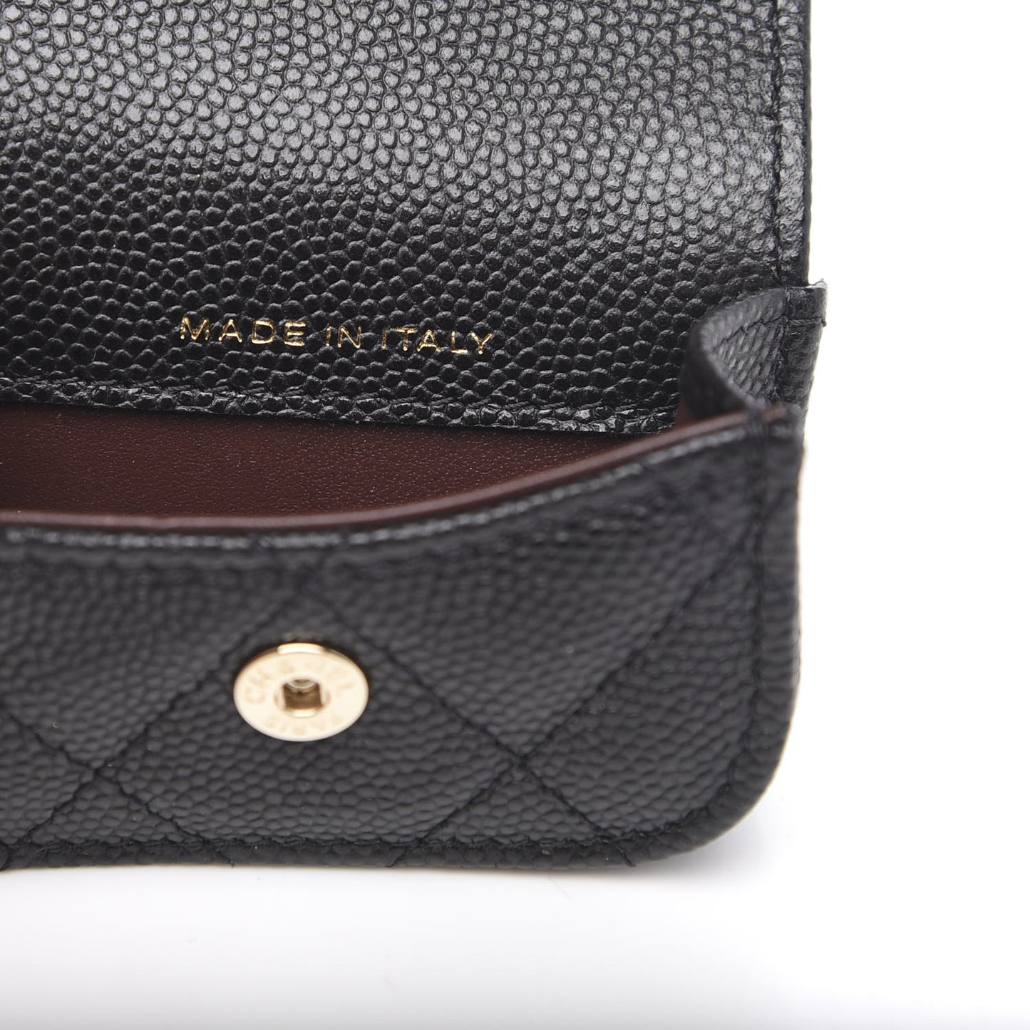 Caviar Quilted Airpods Pro Case Black