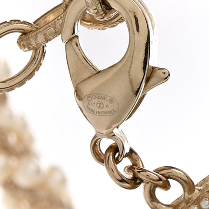 Chanel Pearl CC Long Multistrand Necklace Gold 6 of 6