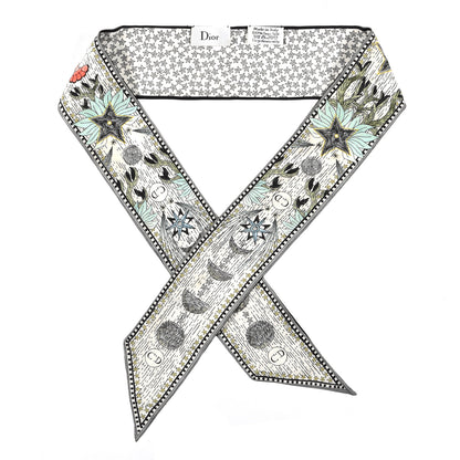 Christian Dior Silk La Lune Mitzah Scarf 1 of 3
