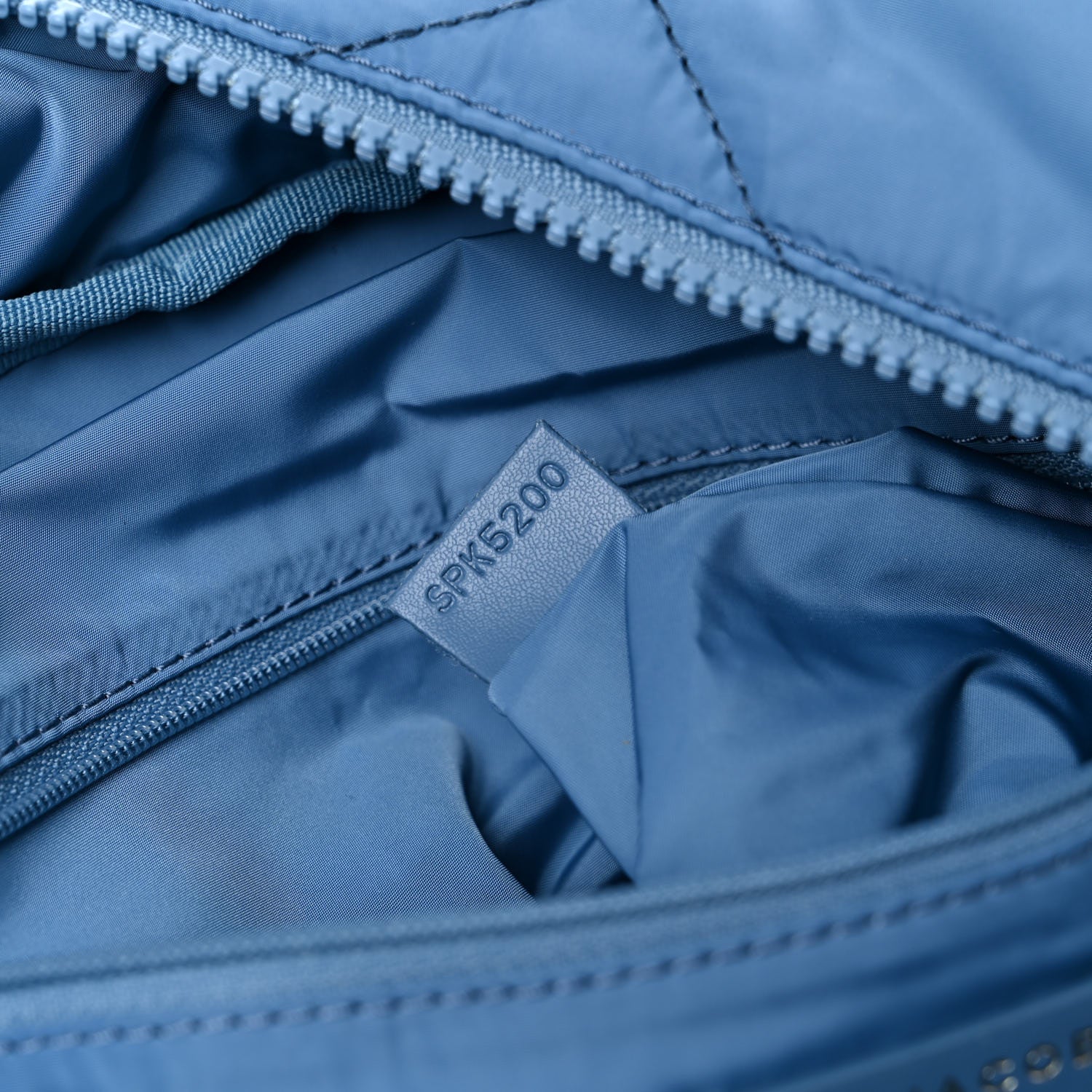 Marc Jacobs Nylon Quilted Small Weekender Bag Blue Heaven 8 of 10