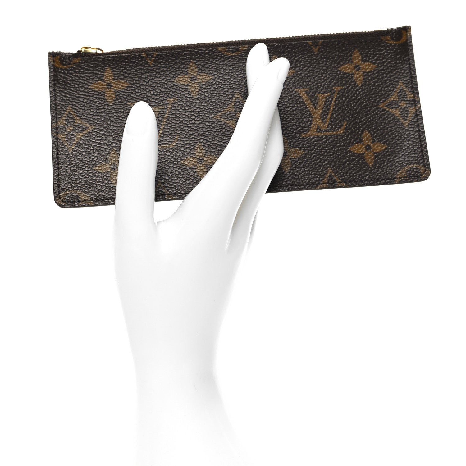 Louis Vuitton Monogram Josephine Wallet Zippered Insert Rose Ballerine 2 of 8