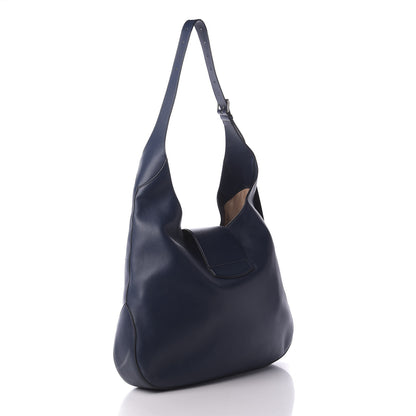 Gucci Calfskin Sequin Embroidered Extra Large Dionysus Hobo Dark Blue 3 of 10