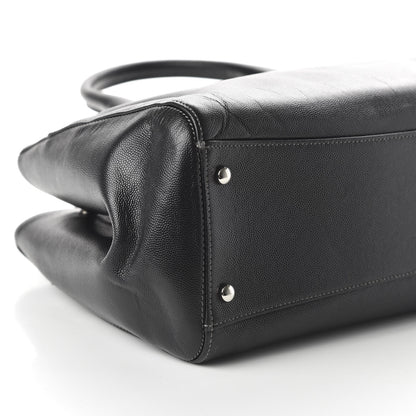 Chanel Caviar Cerf Executive Shopper Tote Black 6 of 10