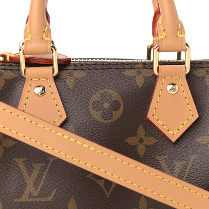 Louis Vuitton Monogram Nano Speedy Bandouliere 8 of 10