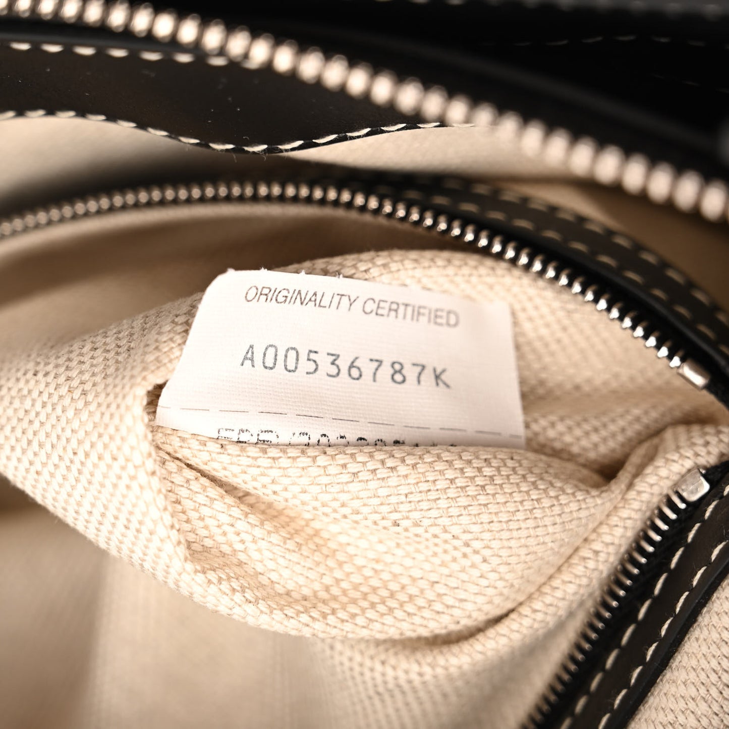 Nappa Intrecciato Duo Bag Black Natural