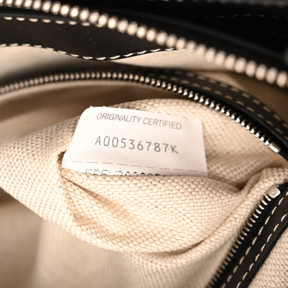 Bottega Veneta Nappa Intrecciato Duo Bag Black Natural 8 of 12