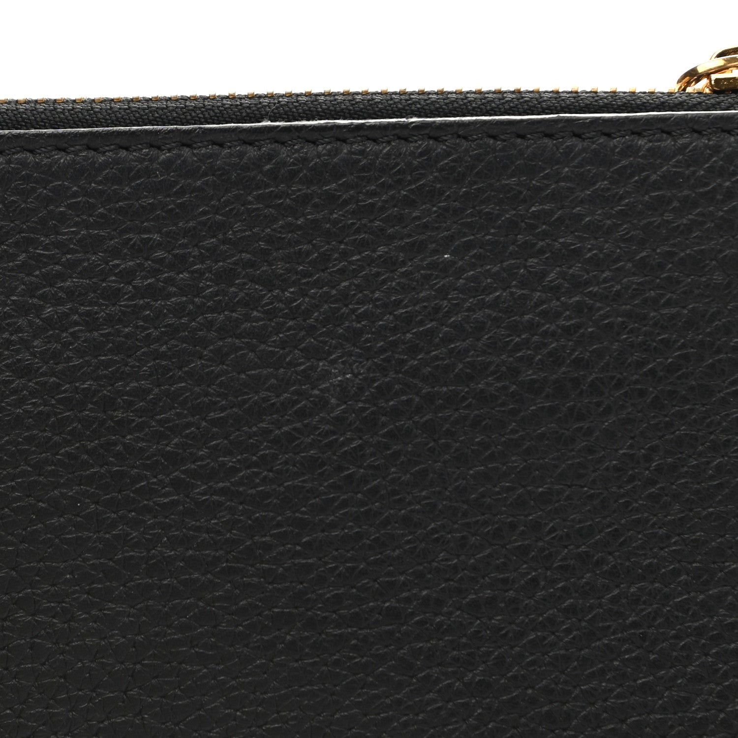Versace Grained Calfskin Medusa Wrist Pouch Black 8 of 9