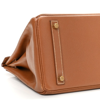 Hermes Courchevel Birkin 30 Gold 9 of 14