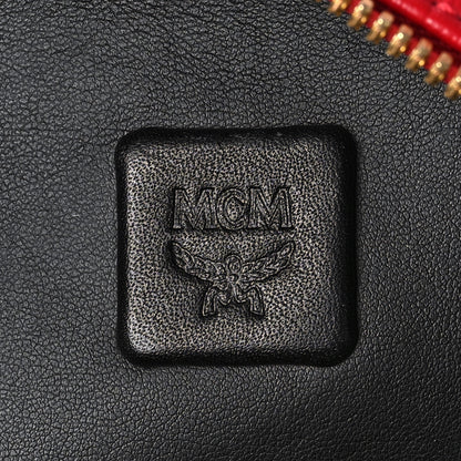 MCM Visetos Small Stark Backpack Ruby Red 5 of 10