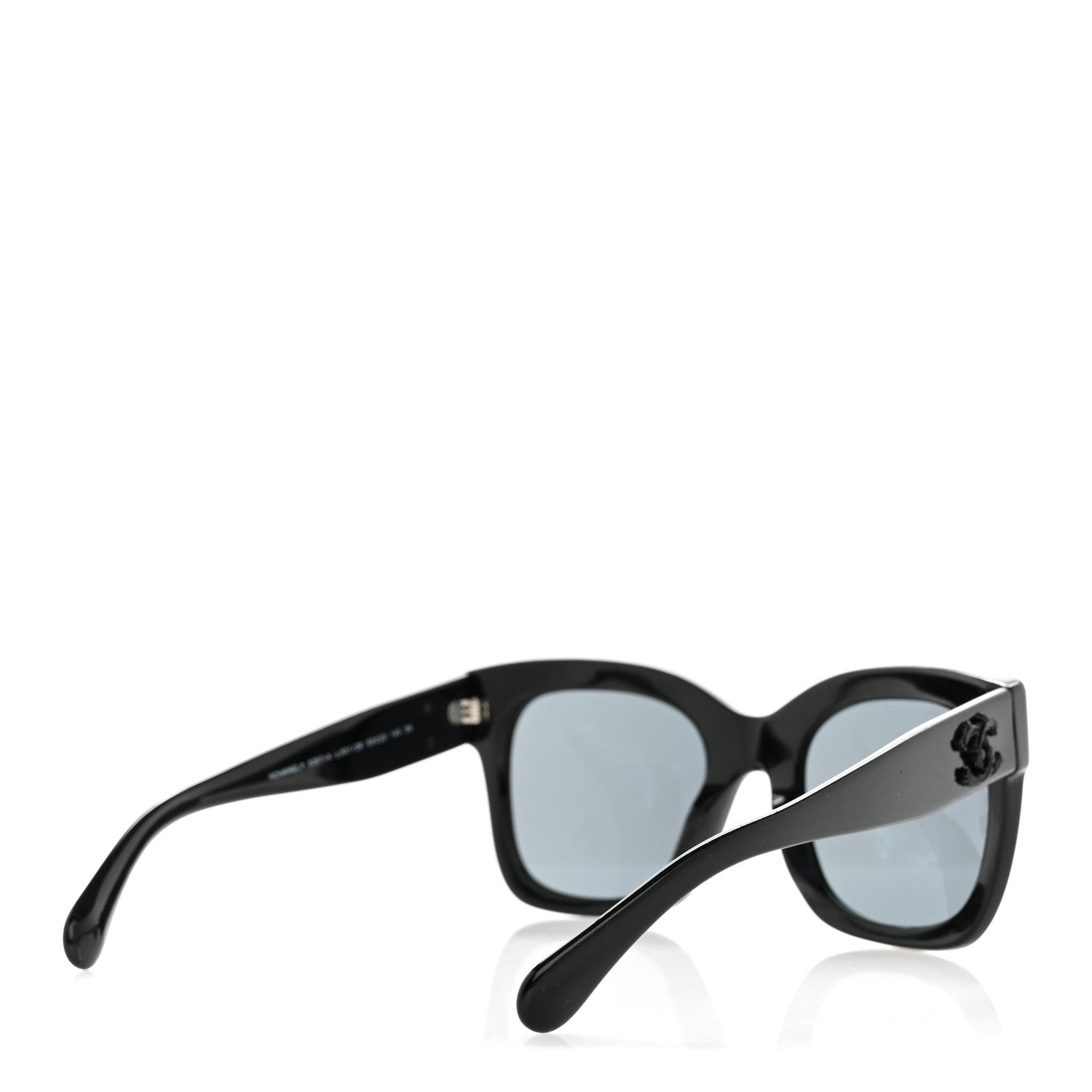 Chanel Acetate Square Sunglasses 5357-A Black 4 of 11